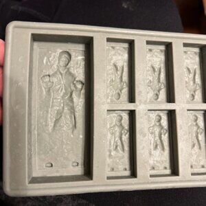 Star Wars Han Solo Silicone Molds Ice cube, Candy, Chocolate or Jello